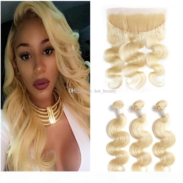 613 blonde human hair 3 bundles with frontal brazilian body wave with baby hair frontal 100% ear to ear virgin human hair weave, Black
613 blonde human hair 3 bundles with frontal brazilian body wave with baby hair frontal 100% ear to ear virgin human hair weave, Black