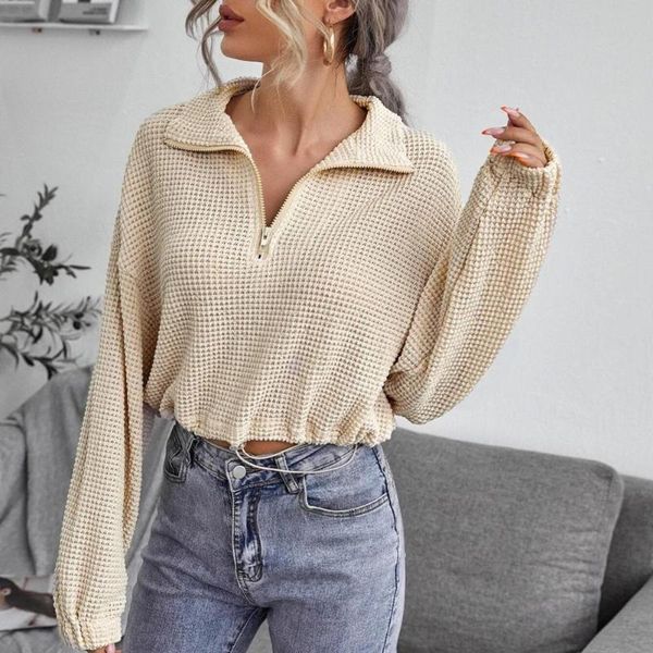 women's sweaters cropped pullover loose blouse full sleeve shirt elegant knitted women lapel sweater streetwear, White;black
women's sweaters cropped pullover loose blouse full sleeve shirt elegant knitted women lapel sweater streetwear, White;black