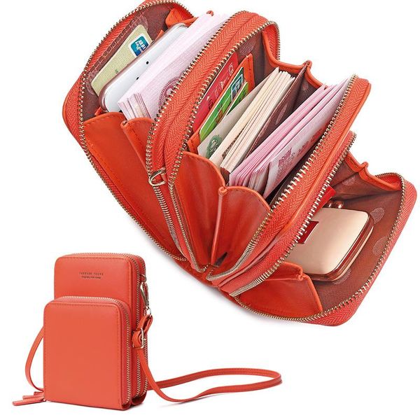 wallets women casual stylish large-capacity diagonal package cell phone wallet big card holders clutch shoulder straps bag, Red;black
wallets women casual stylish large-capacity diagonal package cell phone wallet big card holders clutch shoulder straps bag, Red;black