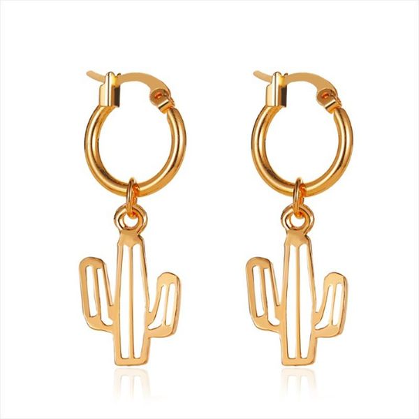 hoop & huggie alloy plant cactus shaped pendant circle earrings women gold silver color charm buckle huggies ear ring jewelry, Golden;silver
hoop & huggie alloy plant cactus shaped pendant circle earrings women gold silver color charm buckle huggies ear ring jewelry, Golden;silver
