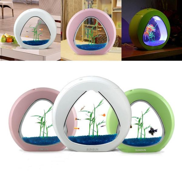 colorful mini ecology fish tank integration filter mini nano tank office coffee table aquarium 4 l 6 l home decorations
colorful mini ecology fish tank integration filter mini nano tank office coffee table aquarium 4 l 6 l home decorations