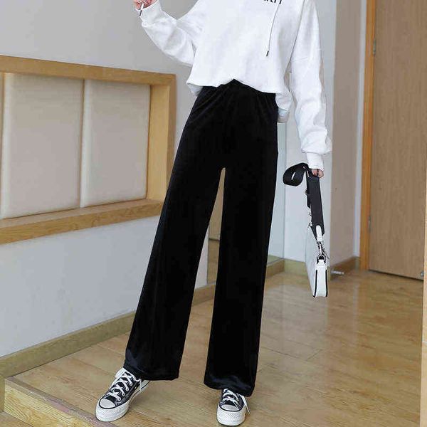 women's leggings golden veet wide leg falling feeling is thin versatile korean corduroy casual pant's spring autumn and winter, Black
women's leggings golden veet wide leg falling feeling is thin versatile korean corduroy casual pant's spring autumn and winter, Black