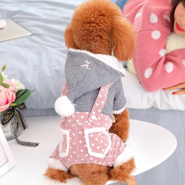 dog apparel pet clothing for small cat two color puppy soft comfortable christmas clothes with hoodie four legs autumn and winter
dog apparel pet clothing for small cat two color puppy soft comfortable christmas clothes with hoodie four legs autumn and winter