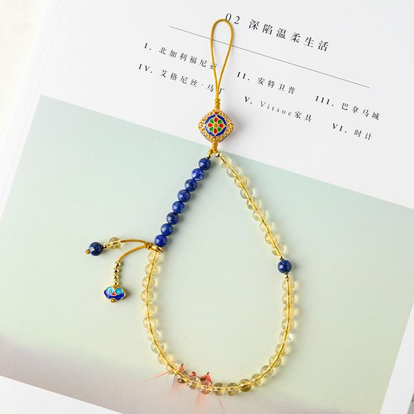 chinese element citrine mobile phone chain lanyard short wrist female lapis lazuli mobile phone pendant pendant gift phone chain lanyard cut
chinese element citrine mobile phone chain lanyard short wrist female lapis lazuli mobile phone pendant pendant gift phone chain lanyard cut