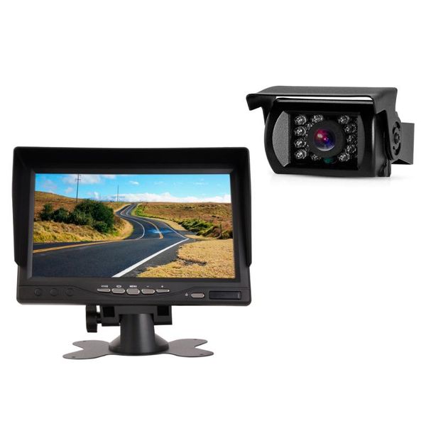 car video dc12~24v truck bus 7 inch lcd auto parking monitor with bracket aviation joint 2 input + rear view camera
car video dc12~24v truck bus 7 inch lcd auto parking monitor with bracket aviation joint 2 input + rear view camera