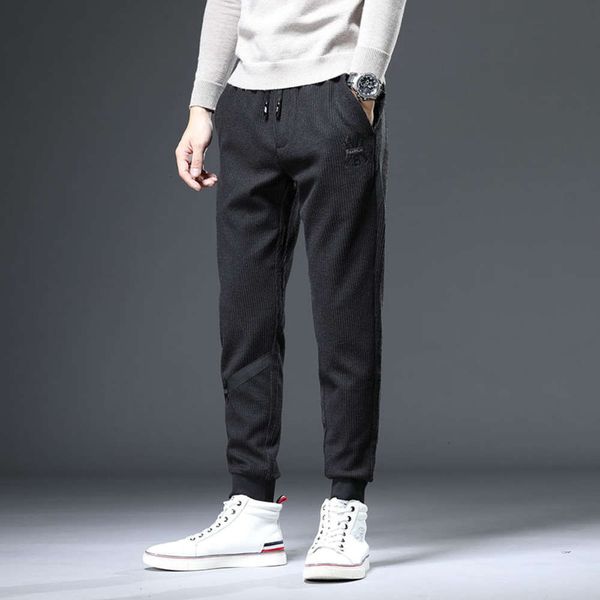 autumn and winter new casual slim straight tube drawcord elastic waist versatile fashion men's pants trendwinter, Black
autumn and winter new casual slim straight tube drawcord elastic waist versatile fashion men's pants trendwinter, Black