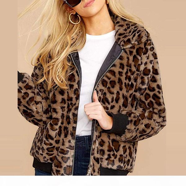 fashion women's leopard faux fur coat fuzzy zipper warm winter oversized outwear jackets turn-down collar pockets coat womenf918, Black;brown
fashion women's leopard faux fur coat fuzzy zipper warm winter oversized outwear jackets turn-down collar pockets coat womenf918, Black;brown