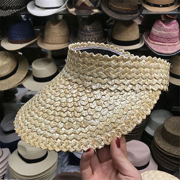 2021 new fashion uv elastic head circumference holiday beach hat holesale women without visor caps summer straw sun hats dq36, Blue;gray
2021 new fashion uv elastic head circumference holiday beach hat holesale women without visor caps summer straw sun hats dq36, Blue;gray