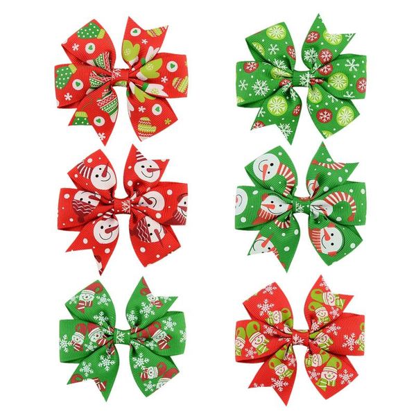 hair accessories christmas grosgrain girls 6pcs clips gifts bows kids hairpins for party accessory children, Slivery;white
hair accessories christmas grosgrain girls 6pcs clips gifts bows kids hairpins for party accessory children, Slivery;white