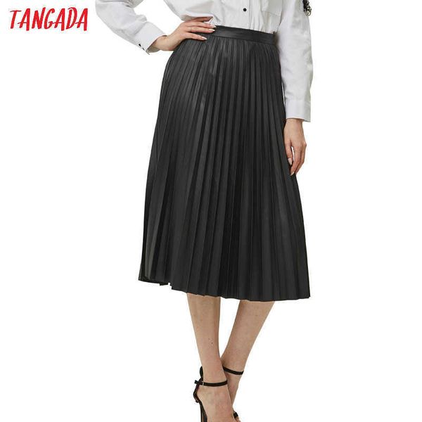 tangada women black basic pleated midi skirt faldas mujer vintage side zipper fly solid female casual chic mid calf skirts 6a68 210609
tangada women black basic pleated midi skirt faldas mujer vintage side zipper fly solid female casual chic mid calf skirts 6a68 210609