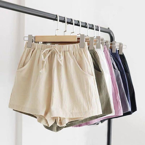 women's shorts women summer casual solid cotton linen high waist loose for girls plus size female short m- 6xl 7xl, White;black
women's shorts women summer casual solid cotton linen high waist loose for girls plus size female short m- 6xl 7xl, White;black