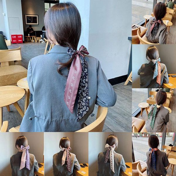 scarves silk scarf women long thin ribbon women's sweet polka dot decorative neckerchief multi-function tie bag, Blue;gray
scarves silk scarf women long thin ribbon women's sweet polka dot decorative neckerchief multi-function tie bag, Blue;gray