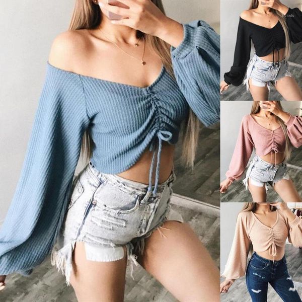 women's crop solid fashion unique bow loose summer casual clothes long lantern sleeve shirt blouse blouses & shirts, White
women's crop solid fashion unique bow loose summer casual clothes long lantern sleeve shirt blouse blouses & shirts, White