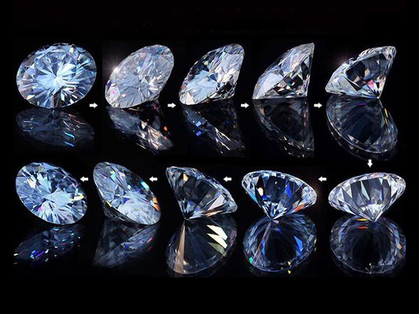 loose moissanite color round brilliant cut vvs1 excellent test positive, Black
loose moissanite color round brilliant cut vvs1 excellent test positive, Black