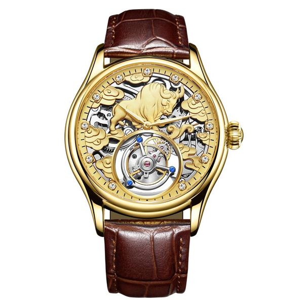 wristwatches tourbillon watch automatic mechanical business men cow embossed tough guy star male wristwatch, Slivery;brown
wristwatches tourbillon watch automatic mechanical business men cow embossed tough guy star male wristwatch, Slivery;brown