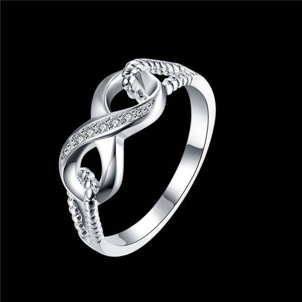 women's 8-shaped zircon sterling silver plated rings size 7 dmsr818,925 silver plate finger ring jewelry band rings
women's 8-shaped zircon sterling silver plated rings size 7 dmsr818,925 silver plate finger ring jewelry band rings