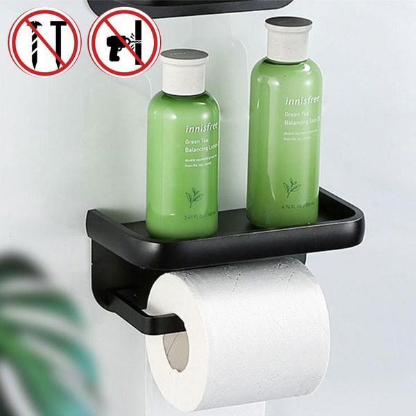 toilet paper holders wall mounted holder punch-bathroom accessories aluminum tissue for mobile phones multi-function shelves
toilet paper holders wall mounted holder punch-bathroom accessories aluminum tissue for mobile phones multi-function shelves
