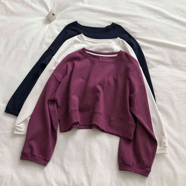 hoodies self retention recommended white ~ aa short loose thin casual sweater long sleeved women's spring and autumn, Black
hoodies self retention recommended white ~ aa short loose thin casual sweater long sleeved women's spring and autumn, Black