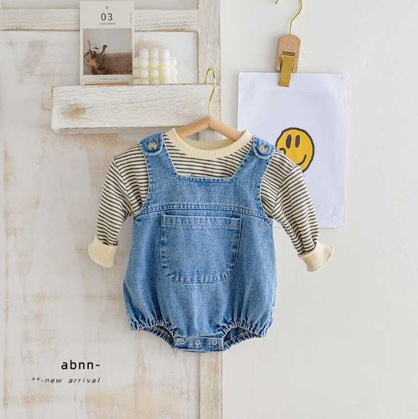 rompers 2021 girls boys denim romper cotton autumn fashion babys jumpsuit 6-24 month wu326, Blue
rompers 2021 girls boys denim romper cotton autumn fashion babys jumpsuit 6-24 month wu326, Blue