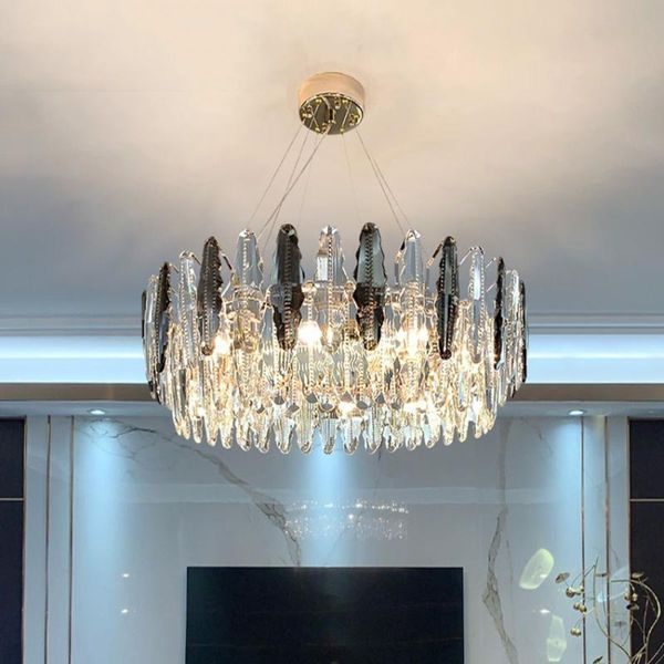 pendant lamps luxury crystal lights living room lamp modern atmospheric led el lobby restaurant indoor lighting
pendant lamps luxury crystal lights living room lamp modern atmospheric led el lobby restaurant indoor lighting