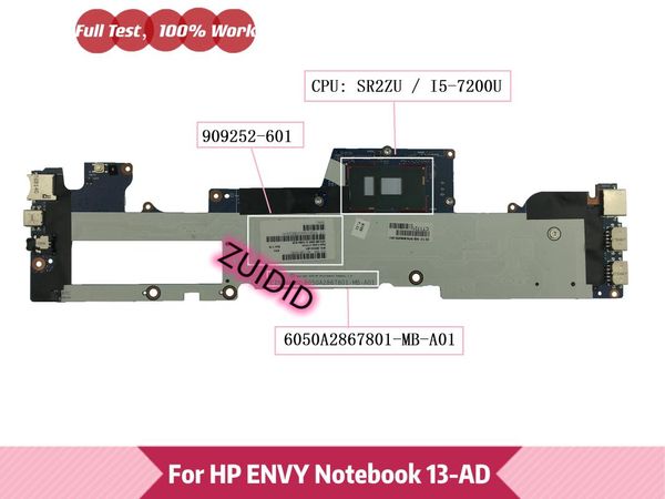 motherboards 909252-601 for envy 13-ab 13t-ab lapmotherboard 909252-501 909252-001 6050a2867801 with -7200u 8gb 100% fully tested
motherboards 909252-601 for envy 13-ab 13t-ab lapmotherboard 909252-501 909252-001 6050a2867801 with -7200u 8gb 100% fully tested