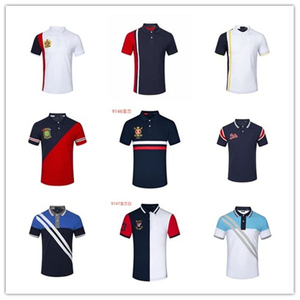 classic horse racing designer mens polo #060 off luxury short sleeve white summer rl casual fashion embroidery lapel t-shirt, White;black
classic horse racing designer mens polo #060 off luxury short sleeve white summer rl casual fashion embroidery lapel t-shirt, White;black