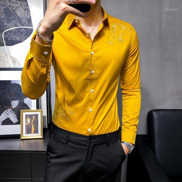 masculina dress camisa shirt men business casual men's british style long sleeve solid color ropa de hombre 2021 shirts, White;black
masculina dress camisa shirt men business casual men's british style long sleeve solid color ropa de hombre 2021 shirts, White;black
