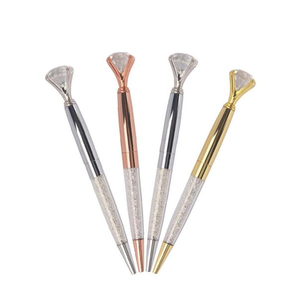 ballpoint pens 1pc cute luxury diamond pen kawaii stationery crystal signature school office writing tools canetas supplies, Blue;orange
ballpoint pens 1pc cute luxury diamond pen kawaii stationery crystal signature school office writing tools canetas supplies, Blue;orange