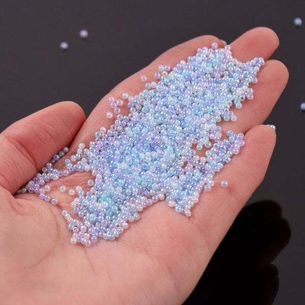 720pcs 12/0 2mm cream glass seed beads uniform standard tiny bead for clothes jewellery diy sewing accessories crafts supplies
720pcs 12/0 2mm cream glass seed beads uniform standard tiny bead for clothes jewellery diy sewing accessories crafts supplies