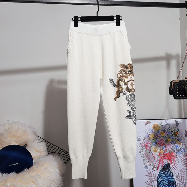manual sequin embroidery knitted tracksuit set women gray black white sweater pencil pants outfits female loose casual knit suit 5cxo, Blue
manual sequin embroidery knitted tracksuit set women gray black white sweater pencil pants outfits female loose casual knit suit 5cxo, Blue
