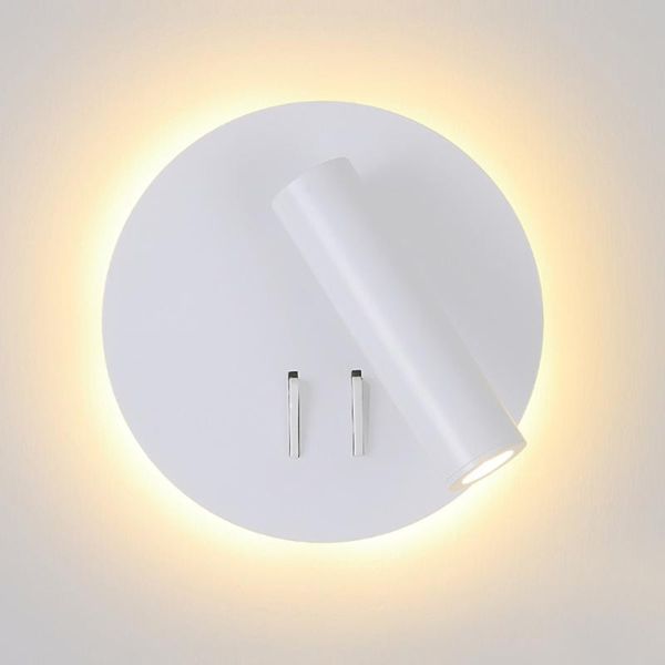 wall lamp nordic led with switch 3w spotligh 6w backlight rotation sconce indoor light for home bedroom bedside
wall lamp nordic led with switch 3w spotligh 6w backlight rotation sconce indoor light for home bedroom bedside