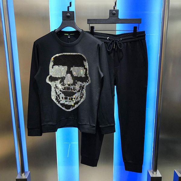 men's tracksuits 2021 breathable pullover youth tiger rhinestone sweatshirt fashion winter tracksuit thicken comfortable, Gray
men's tracksuits 2021 breathable pullover youth tiger rhinestone sweatshirt fashion winter tracksuit thicken comfortable, Gray