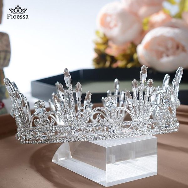 hair clips & barrettes pioessa baroque luxury accessories for women's crystal crown bride tiara wedding unique flower, Golden;silver
hair clips & barrettes pioessa baroque luxury accessories for women's crystal crown bride tiara wedding unique flower, Golden;silver