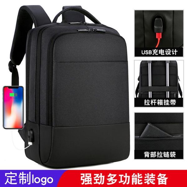 backpack men's schoolbag fashion trend youth leisure simple travel college student computer bag 
backpack men's schoolbag fashion trend youth leisure simple travel college student computer bag