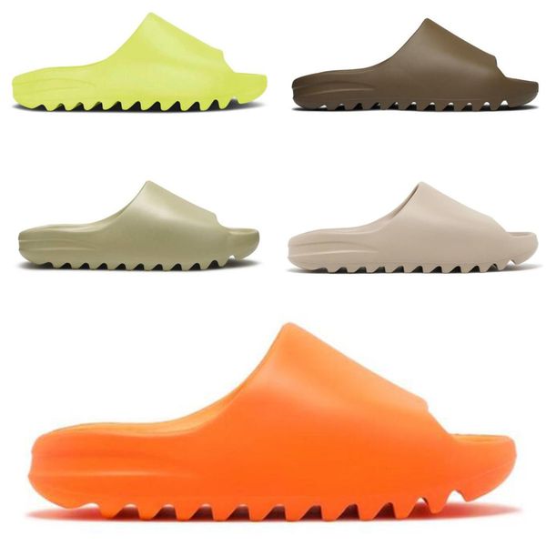 2021slide slippers for sale glow green bone core enflame orange resin desert sand earth brown men women soot pure flat beach sandals with bo, Black
2021slide slippers for sale glow green bone core enflame orange resin desert sand earth brown men women soot pure flat beach sandals with bo, Black