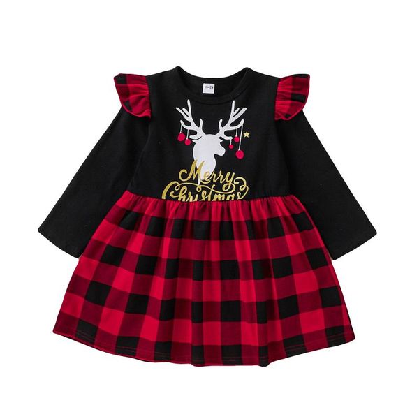 girl's dresses children's christmas girls winter 2022 long sleeve flying bowknot plaid snowflake princess casual clothes, Red;yellow
girl's dresses children's christmas girls winter 2022 long sleeve flying bowknot plaid snowflake princess casual clothes, Red;yellow