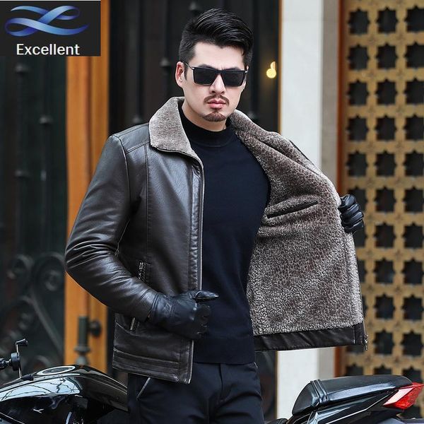men's fur & faux casual 8xl men 6xl winter outwear bomber jacket winderbreaker pu motorcycle leather jackets male coat drop, Black
men's fur & faux casual 8xl men 6xl winter outwear bomber jacket winderbreaker pu motorcycle leather jackets male coat drop, Black