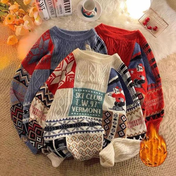 ugly christmas men sweater autumn casual cartoon lazy harajuku gengar clothes knit streetwear oversized pullover new year unisex, Black
ugly christmas men sweater autumn casual cartoon lazy harajuku gengar clothes knit streetwear oversized pullover new year unisex, Black