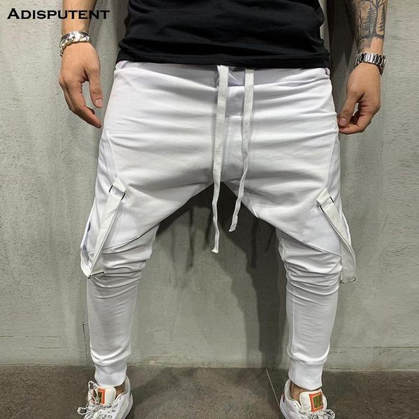 men's pants adisputent stylish elastic waist solid color drawstring jogging tracksuit sweatpants pocket beam sports, Black
men's pants adisputent stylish elastic waist solid color drawstring jogging tracksuit sweatpants pocket beam sports, Black