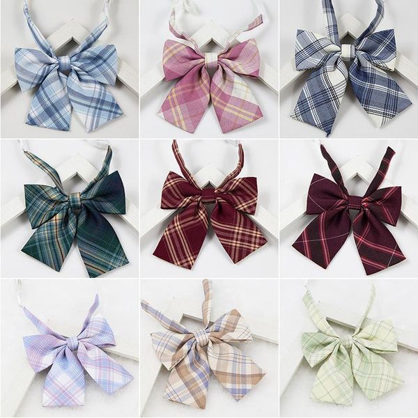 neck ties feminine plaid bowtie casual bow tie for women uniform collar butterfly bowknot check cravats girls bowties jk, Blue;purple
neck ties feminine plaid bowtie casual bow tie for women uniform collar butterfly bowknot check cravats girls bowties jk, Blue;purple