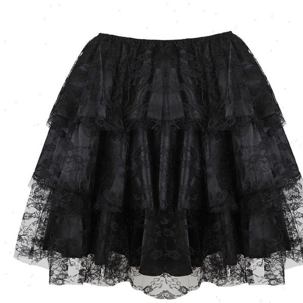 women multilayer floral lace tulle pleated skirt showgirl party dance skirts match corset skirt ruffly plus size s 6xl, Black
women multilayer floral lace tulle pleated skirt showgirl party dance skirts match corset skirt ruffly plus size s 6xl, Black