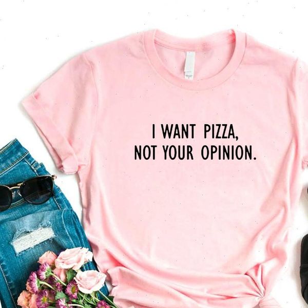 women t shirt i want pizza not your opinion letters print tshirt women short sleeve o neck loose t shirt ladies causal, White
women t shirt i want pizza not your opinion letters print tshirt women short sleeve o neck loose t shirt ladies causal, White