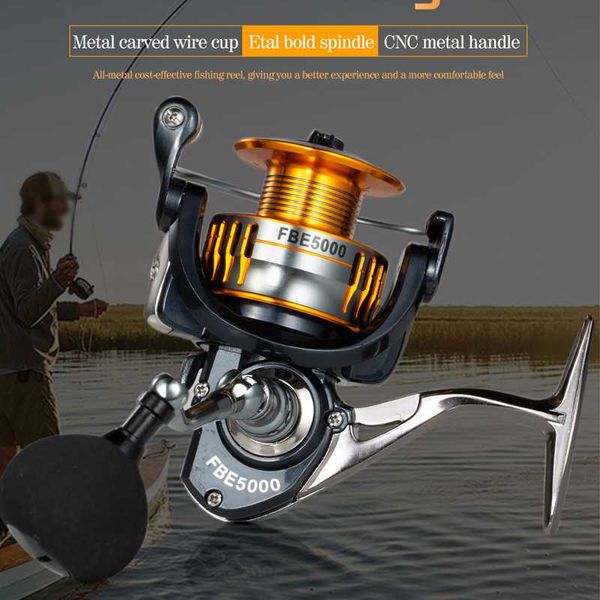 2021 new spinning carp reel carrete de pesca 5.0:1 metal stainless steel fishing reel saltwater for fishing
2021 new spinning carp reel carrete de pesca 5.0:1 metal stainless steel fishing reel saltwater for fishing