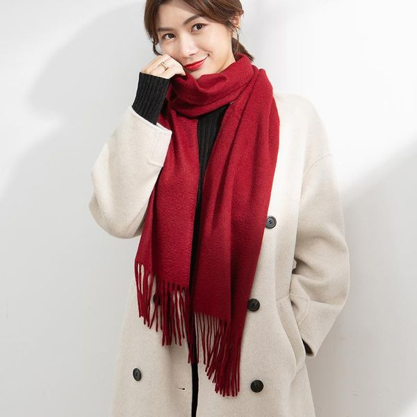 scarves official flagship store counters with the model of pure color more high-end cashmere scarf female joker to keep warm, Blue;gray
scarves official flagship store counters with the model of pure color more high-end cashmere scarf female joker to keep warm, Blue;gray