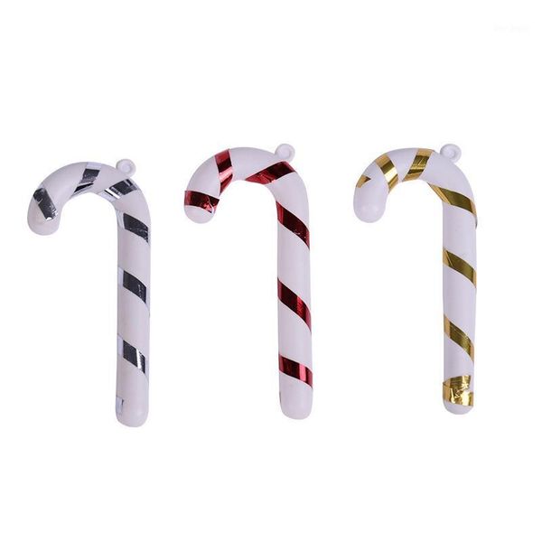 

christmas decorations 100 pcs tree hanging candy cane ornaments festival party xmas decoration supplies