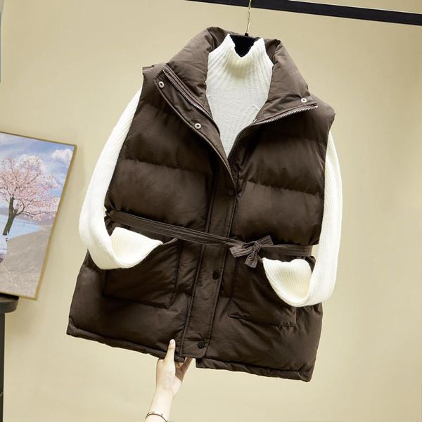 women's vests 2021 autumn winter down vest women short windbreaker thick warm white duck coat gilets sleeveless jacket, Black;white
women's vests 2021 autumn winter down vest women short windbreaker thick warm white duck coat gilets sleeveless jacket, Black;white