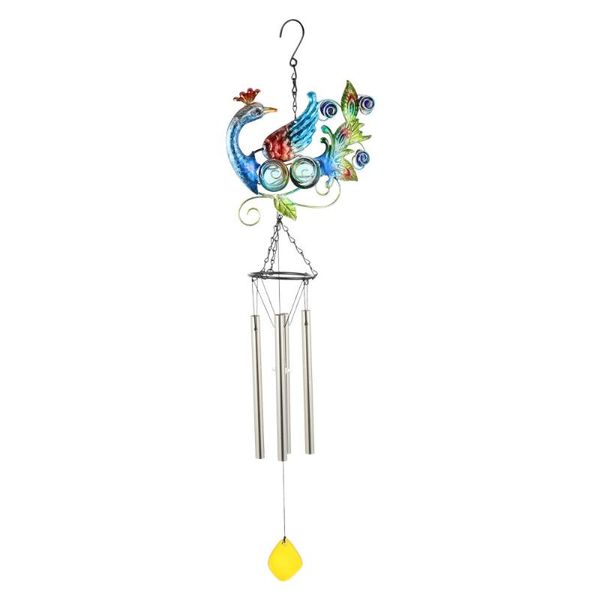 decorative objects & figurines 1pc wind bell hanging pendant chime peafowl garden home
decorative objects & figurines 1pc wind bell hanging pendant chime peafowl garden home