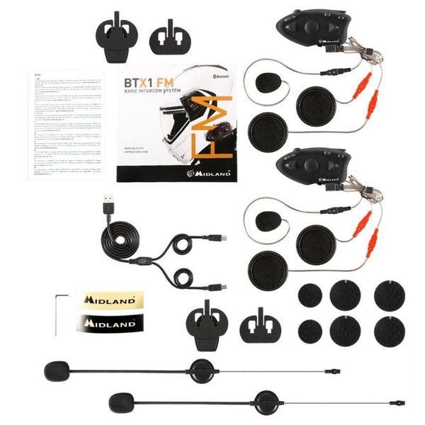 walkie talkie black durable midland btx1 motorcycle helmet headset intercom hands-interphone fm rider-to-passanger
walkie talkie black durable midland btx1 motorcycle helmet headset intercom hands-interphone fm rider-to-passanger