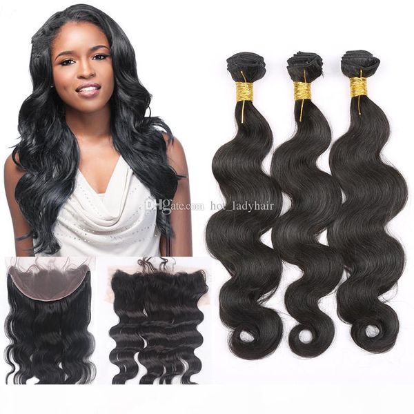 brazilain body wave human hair with lace frontal natural color middle 3way part human hair extensions with lace frontal 7a, Black
brazilain body wave human hair with lace frontal natural color middle 3way part human hair extensions with lace frontal 7a, Black
