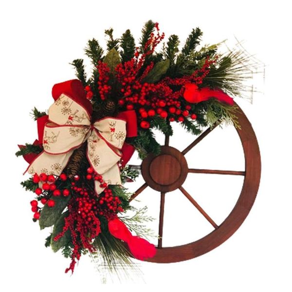 christmas decorations winter wreath wheel vintage door with festive bow pine cones berries for wedding de
christmas decorations winter wreath wheel vintage door with festive bow pine cones berries for wedding de